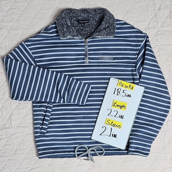 SIMPLY SOUTHERN | THE BOYFRIEND FLEECE LINED QUARTER ZIP SWEATSHIRT PULL… - Picture 16 of 16